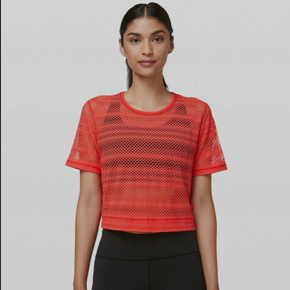 Lululemon- Sweat Your Heart Out Short Sleeve